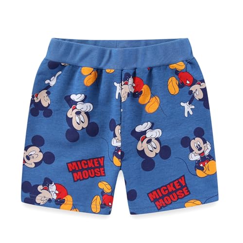 Image of Disney Mickey Mouse Boys Short Sleeve T-Shirt and French Terry Short Set for Toddler and Big Kids