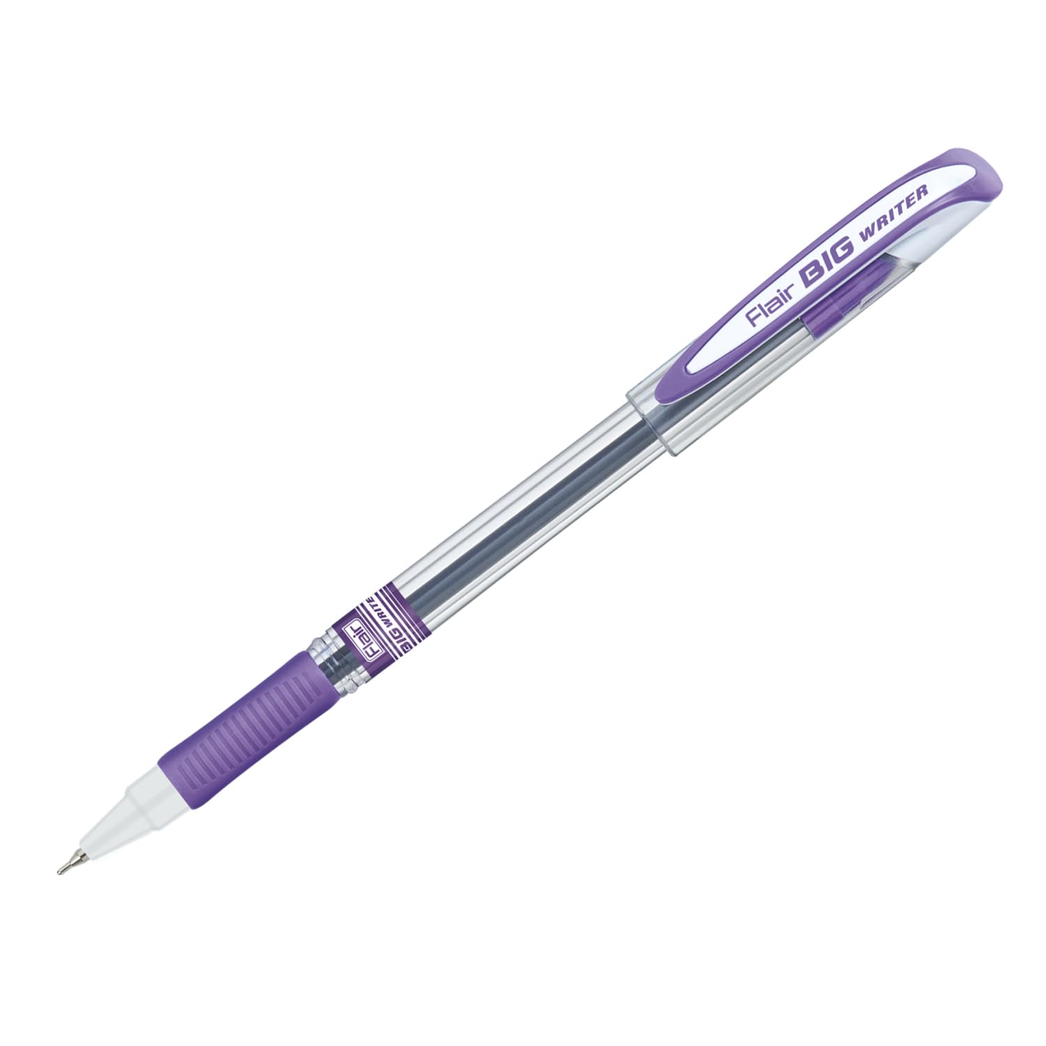 Amazon.co.jp: FLAIR Big Writer ブルーボールペン | ペン先サイズ 0.7