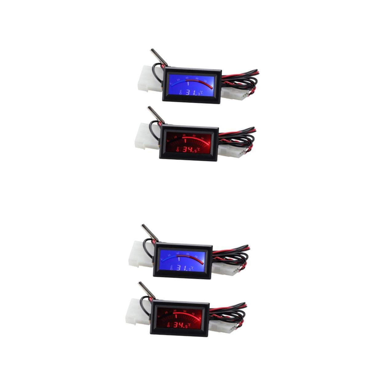 IMIKEYA 2 Set Termometro Digitale Con Display Lcd Termometro Elettronico Compatto Per Misurazione Temperatura Cucina E Ristoranti Alta Precisione E Portatile 2 Pezzi*2