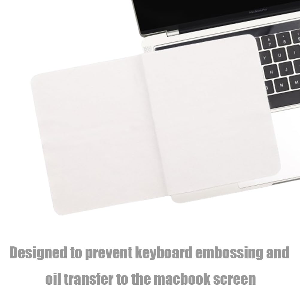 Fc'Noqgn Nadaje się do ściereczki do czyszczenia ekranu 13 cali, używana do ochrony ekranu przed brudem na klawiaturze laptopa, kompatybilna z MacBookiem, MacBook PRO 14 cali