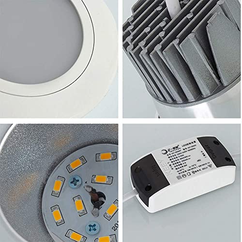 Downlight LED empotrable e impermeable IP44 con protección contra la humedad 6