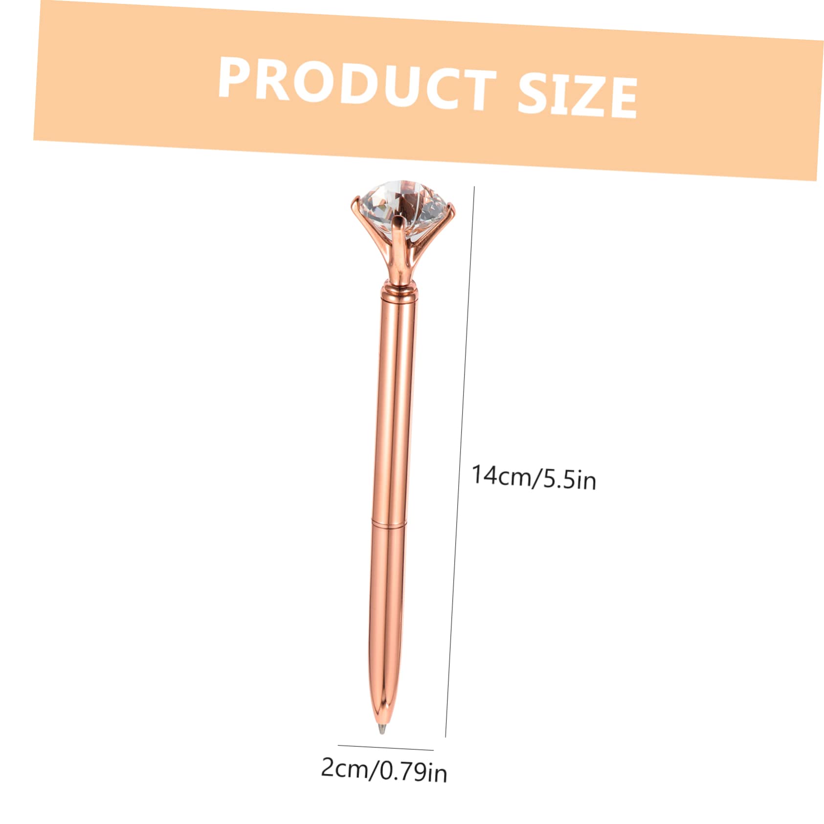 SHINEOFI 20pièces Stylos à Bille à Tête Diamantée De Outil Écriture Portable Pour Étudiants Et Usage Domestique Design Créatif Et Ergonomique