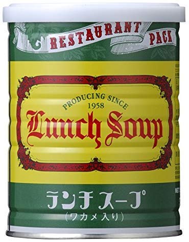 ジーエスフード ランチスープ (若布入) 250g缶