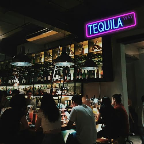 Image of Tequila Way Neon Sign USB LED for Home Bar & Man Cave Decor