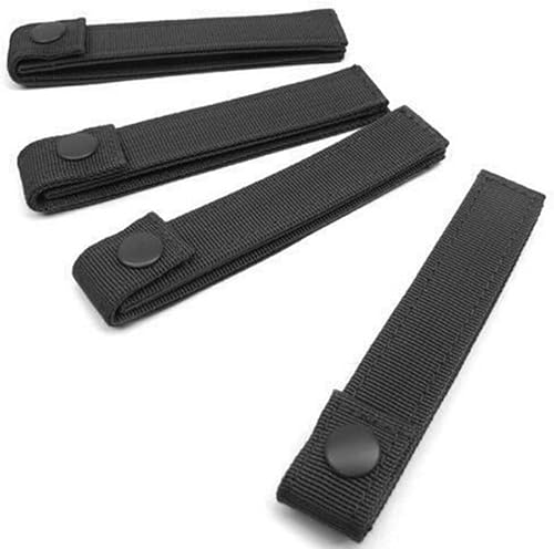 Condor Correas Mod 4", Negro- 4-Pkg