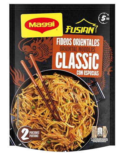 MAGGI FUSIAN Fideos Pasta Oriental Classic - Noodles de trigo sabor...