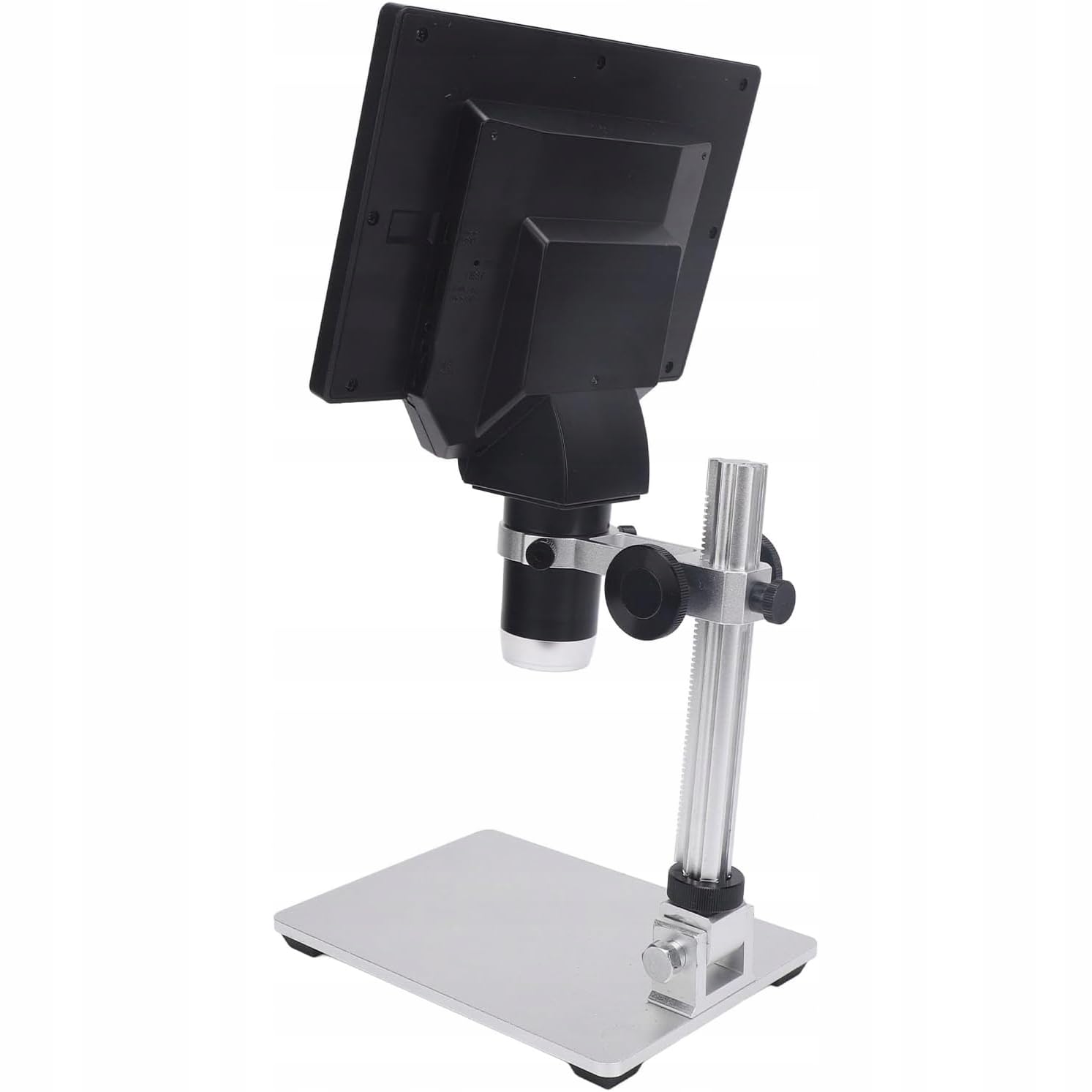 Rosfix NanoZoom AX1200 - Microscopio digital LCD 7" 12MP 1080P | Ampliación 1200x, LED, USB, microSD, soporte de aluminio | Análisis electrónico y biológico