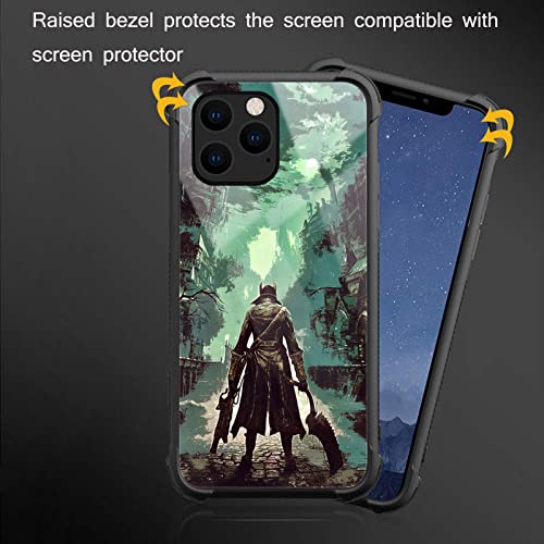 Goodsprout Compatible With Iphone 12 Pro Case,Castle Hunter Green Iphone 12 Pro Cases For Girls,Anime Pattern Design Shockproof Non-Slip Case For Apple Iphone 12/12 Pro (6.1 Inch) #TOP2