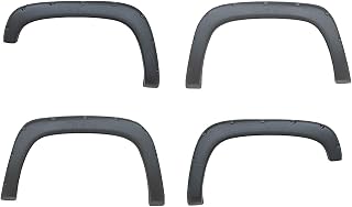 Pocket Bolt Wheel Protector Flare Textured Finish Front: 2.25" Rear 2.25"-Additional Tire Coverage for Yukon for Tahoe for Suburban for Blazer for C2500/C1500 for K1500