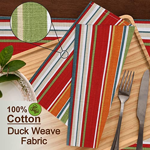 Ruvanti 5841487181 Cloth Napkins Set Of 12 Cotton 100%, 20X20 Inches Napkins Cloth Washable thumb #2