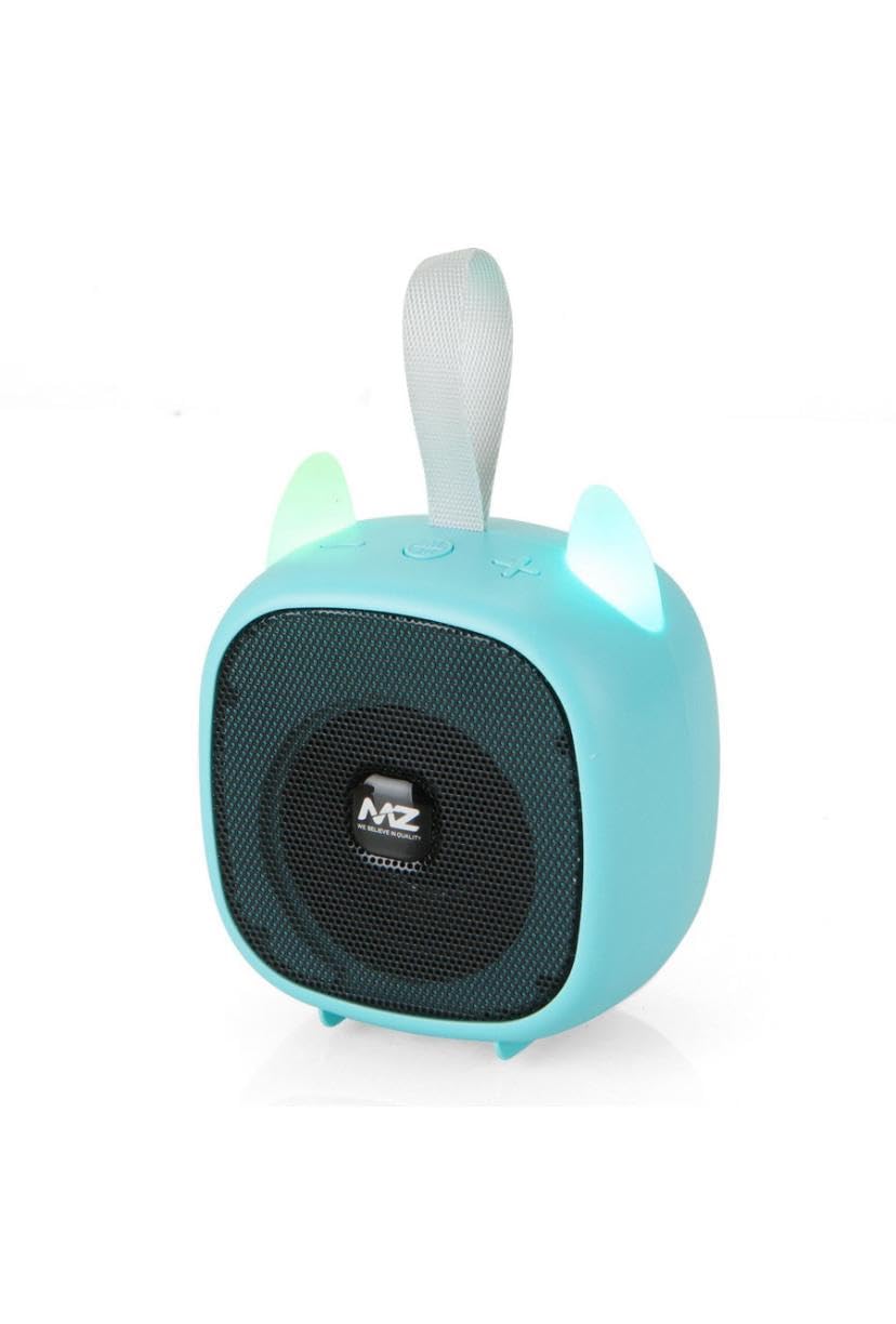 Wireless Bluetooth Speaker with Dynamic RGB LED Lights, Portable Rechargeable Speaker, Stereo Sound, Multi-Color Lighting Effects, Compact and Travel-Friendly Design (Blue)-image-38