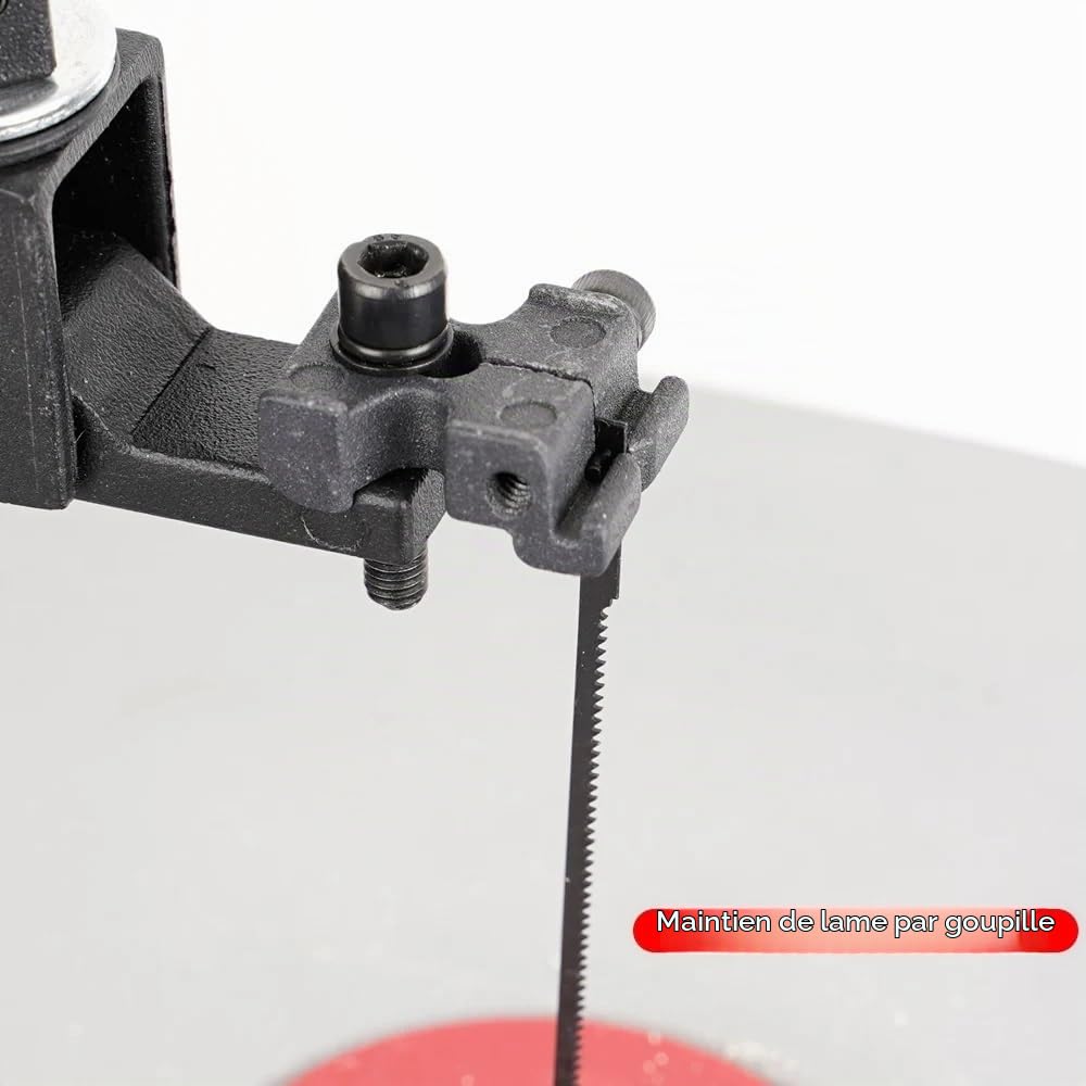 Kit de Conversion de lames de scie à chantourner, 2 pièces, supports de lames de scie à chantourner, support de lame supérieur/inférieur épinglé sans broche