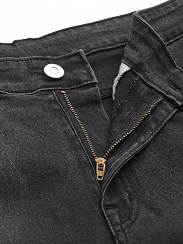 Image of Hubberholme Men's Stretchable Slim Fit Jeans - Casual Cotton Jeans for Men