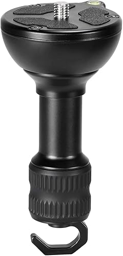 SUNWAYFOTO TA-75LBP - Adaptador de cuenco de media bola de 2.953 in, para convertir video Bowl Metal con trípode de nivel de burbuja disponible en Yaxa El Salvador