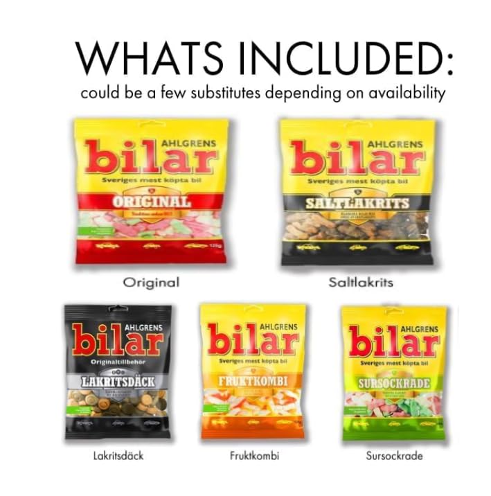 Ahlgrens Bilar Mix Set 5 Sabor miniatura 2