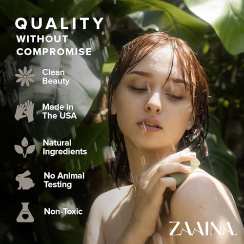 ZAAINA-All-Natural-Soap-Moisturizing-Soap-Bars-for-Men-Women-Teens-Handmade-Bath-Body-Soap-with-no-Harsh-Chemicals-Made-from-Pure-Oils-Butter-and-Essential-Oils-Pack-of-6-Soaps ZAAINA All Natural Soap Moisturizing Soap Bars for Men Women Teens Handmade Bath Body Soap with no Harsh Chemicals Made from Pure Oils Butter and Essential Oils Pack of 6 Soaps
