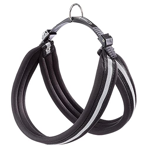 Ferplast Harness for Medium-Sized Dogs AGILA REFLEX 6 Dog Harness with Soft Padding, Quick Release and Attachment System