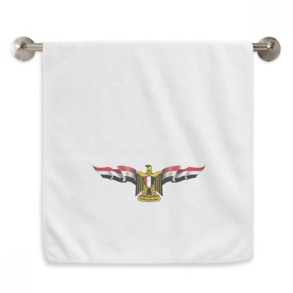 Serviette moelleuse Égypte emblème national grand confort blanc absorbant