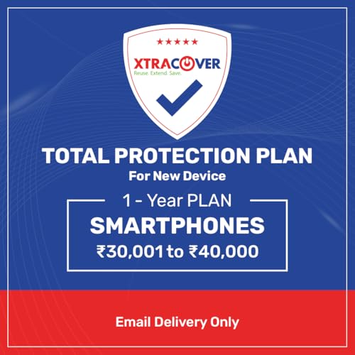 Image of Xtracover 1 Year Total Protection Plan on Smartphone Having Price Range of Rs. 30001-40000 (E-Mail Delivery Only)