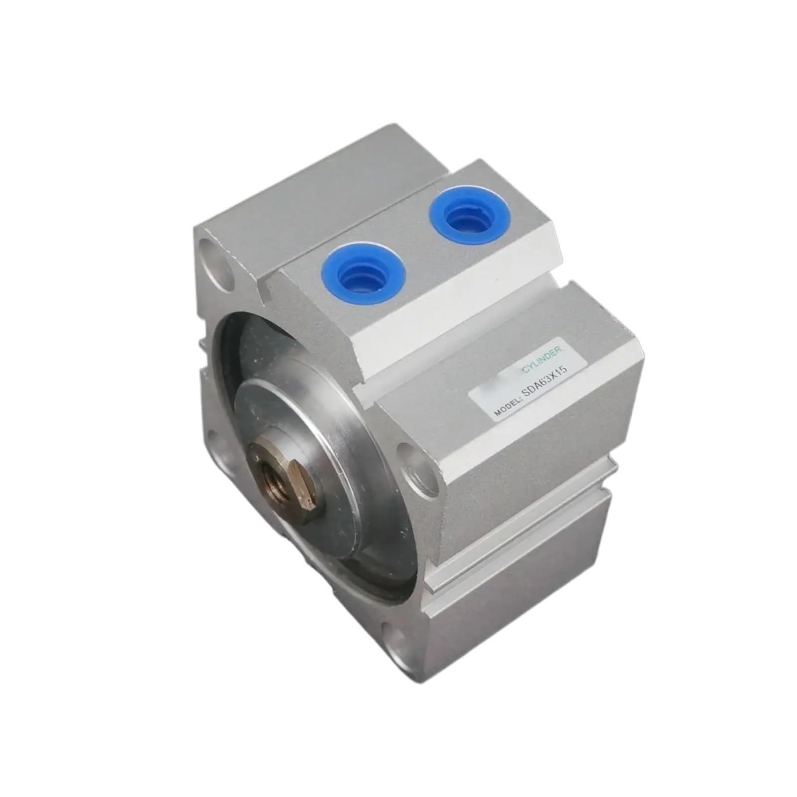 Vérin pneumatique SDA63x15 compact double effet alésage 63mm