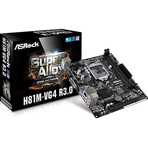 ASRock H81M-VG4 R3.0 Micro ATX LGA1150 Motherboard (H81M-VG4 R3.0