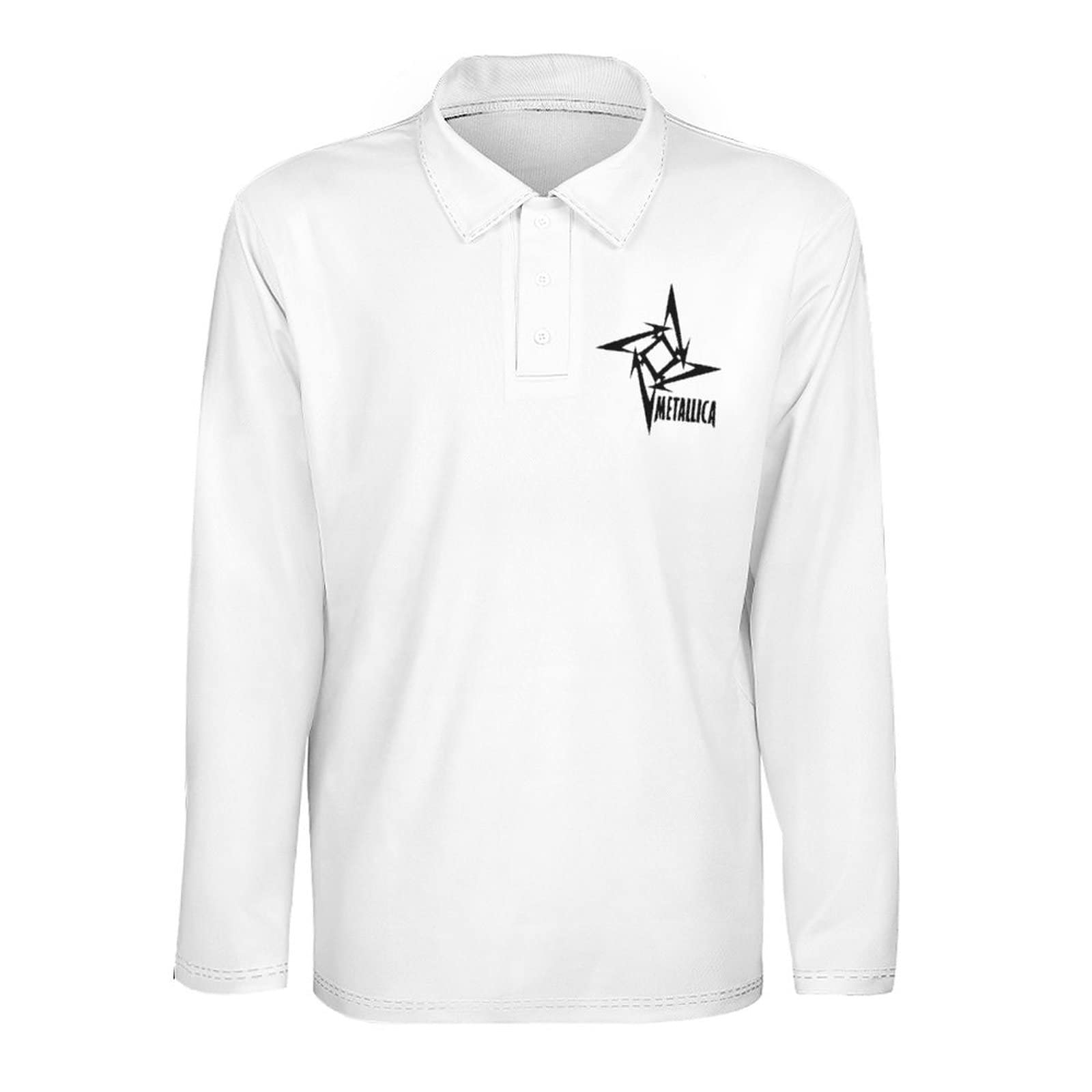 Amazon.co.jp: METALLICA メタリカ ポロシャツ メンズ 長袖 ゴルフ  