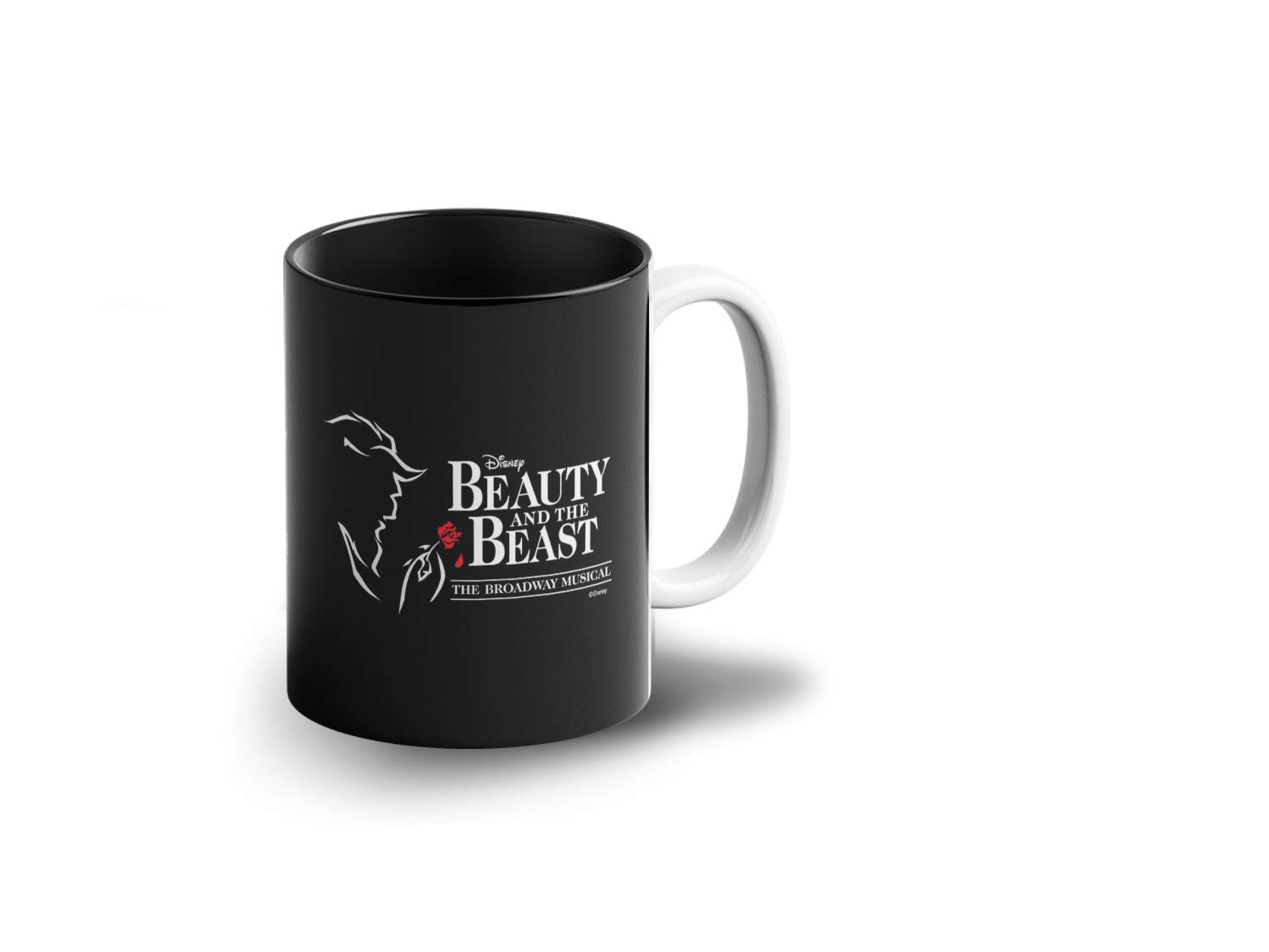 Prink Beauty and The Beast Coffee Mug with Print | The Broadway Musical Coffee Mug | Belle Mugs | Gift for Friends | 330ml, Microwave & Dishwasher Safe