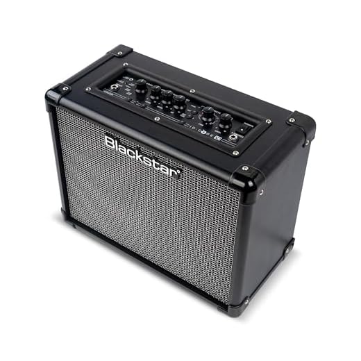 Blackstar ID Core 20 v4 Electric Guitar Combo Amplifier with Built-In Effects/Tuner and Line-In/Streaming Input & Direct USB-C Recording & 1 Watt Power Reduction