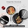 Gotham Steel Modern 11 Pc Ceramic Pots and Pans Set Non Stick, Professional Elegant Kitchen Cookware Sets with Steamer for Cooking, Non Toxic Made without PFOS PFOS, Dishwasher & Oven Safe #1