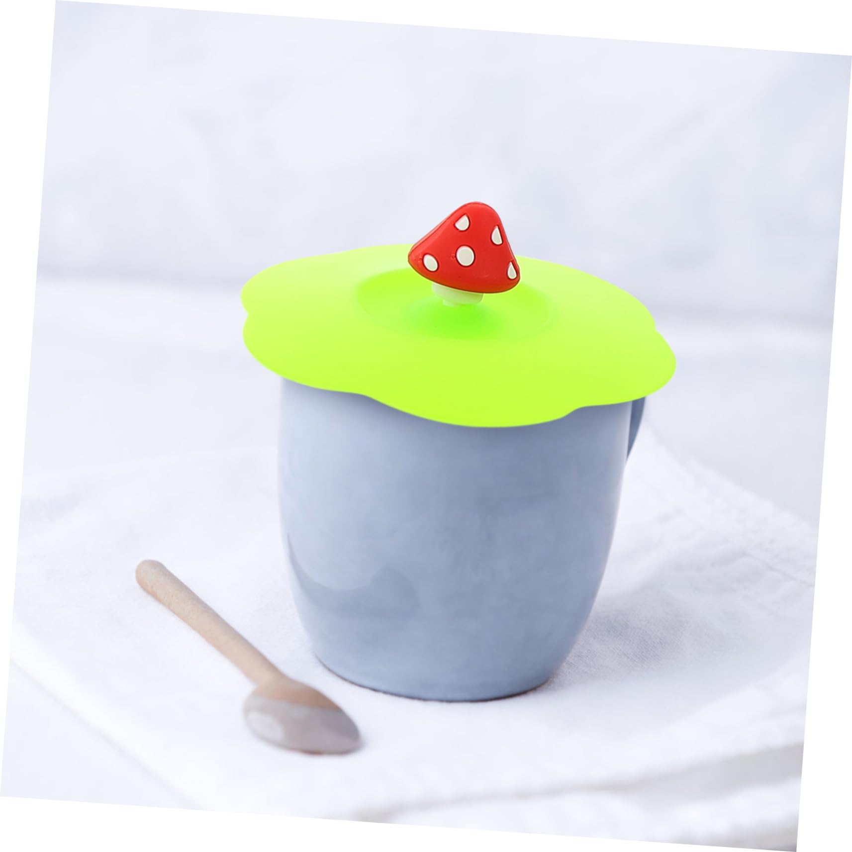 TOPBATHY 18 Piezas Cubierta De La Taza Cubierta a Prueba De Fugas Tapa De La Taza De Té Taza De Bebida Tazas Vasos Aire Tapas De Vasos De Bebida Tapa De Comida Elástica Bol Beber