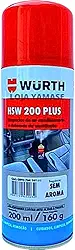 Produto para Higienização do Sistema De Ar Condicionado de Veiculos Em Geral Combate Odores Desagradaveis HSW 200 PLUS Sem Cheiro Wurth