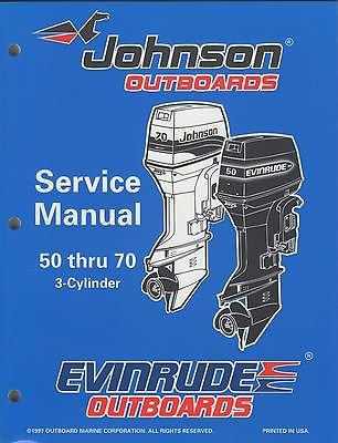 Johnson Evinrude Outboards Service Manual 60 Thru 70 CE - Arizona Outboards