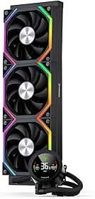 Water Cooler Digital Gamemax Ice Burg 360n2 Black