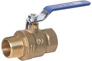 MBB-100 600 Psi CWP 1&quot; Mpt x Fpt Brass Ball Valve
