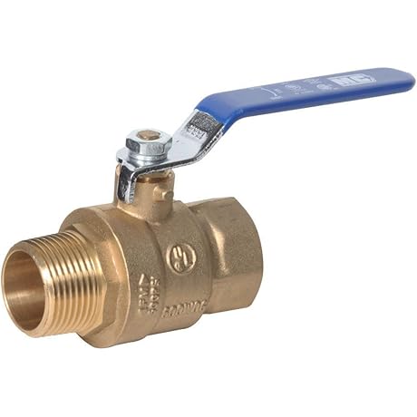 MBB-100 600 Psi CWP 1&quot; Mpt x Fpt Brass Ball Valve