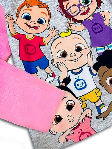 Komar Kids CoComelon Toddler Girls Best Friends Playtime 2 Piece Pajama Set2