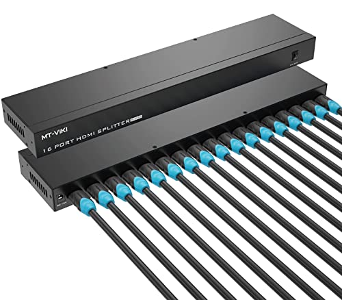 【配信機材フルセット】HDMIスプリッター/キャプボ/ミキサー/マイク＋ケーブル Amazon | HDMI 分配器 1入力16出力 4K HDMI スプリッター 16出力