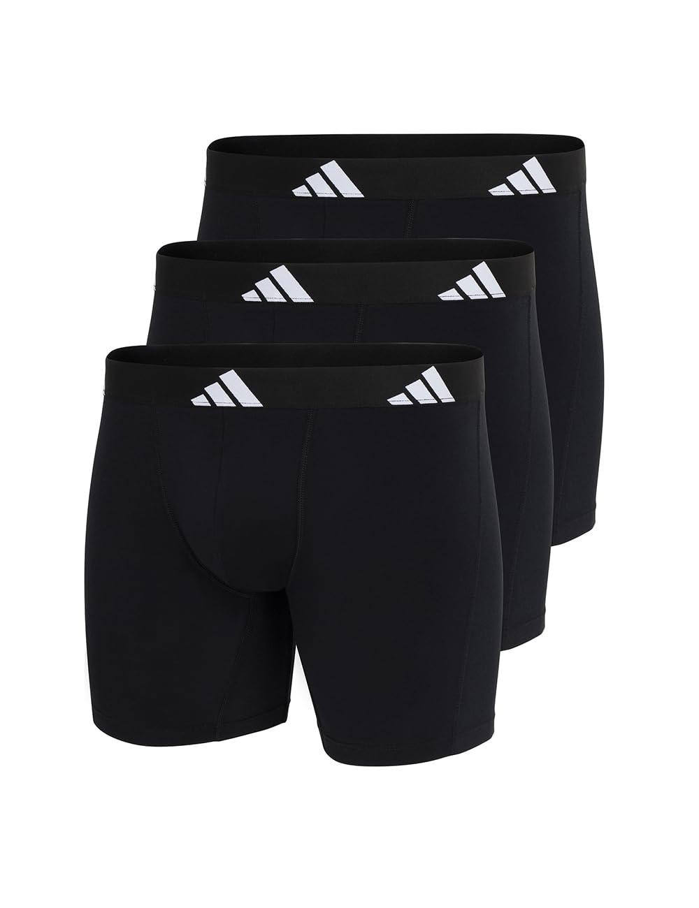 adidas Men's Boxer Briefs (3 PACK) - Active Flex Cotton - Boxer Shorts | Comfortable underwear