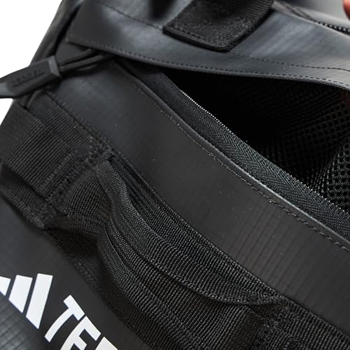 adidas Terrex RAIN.RDY Expedition Medum Duffel Bag, Black/White, Medium4