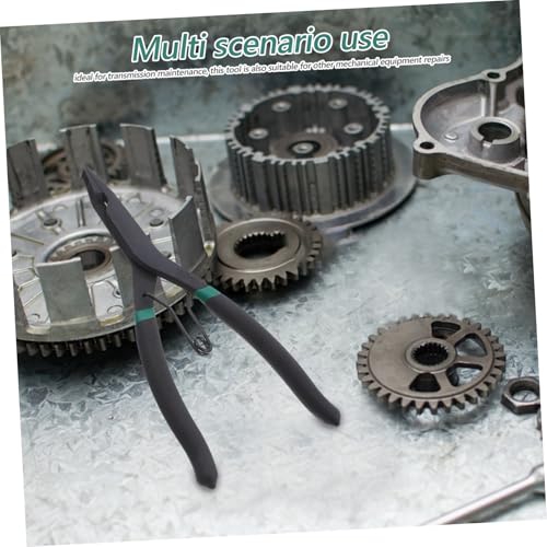 Alicates para anillos de seguridad planos MAGICLULU con punta angular de alta resistencia 6