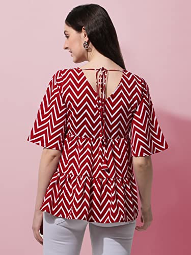 Image of OOMPH! Women's Polyester Regular Fit Shirt