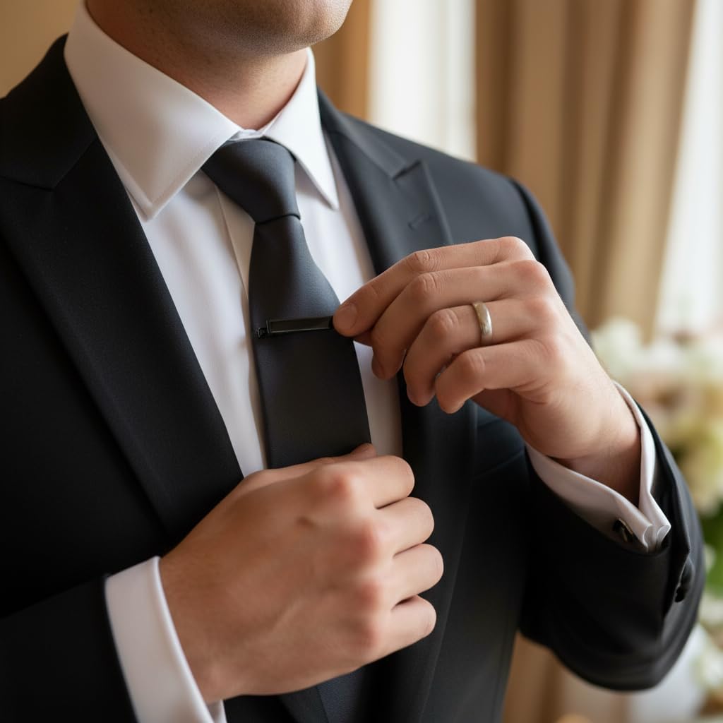 Tie Clip for Wedding Anniversary Business Meeting Best Gifts,Tie Clips，Jewelry