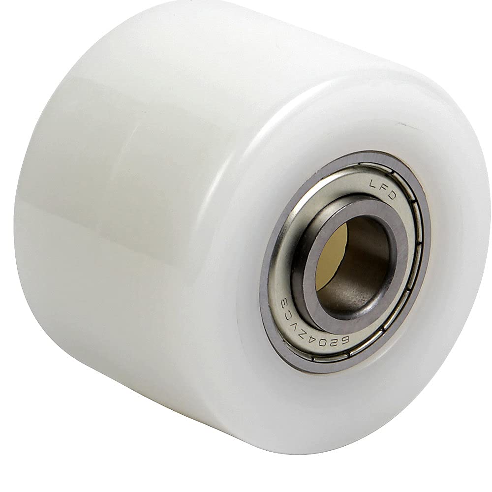 gaerner Hubwagenrolle Gabelrolle Hubwagenräder Polyamid Einbaulänge 64 mm, Rollenbreite 60 mm