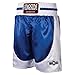 Rings Youth Professionnelle de Boxe Trunks, Mixte, Bleu Roi/Blanc, Grand