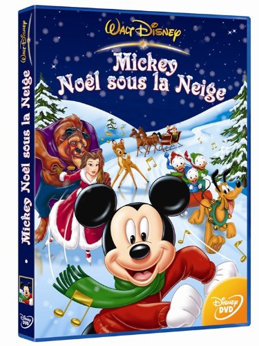 Mickey : noël sous la neige