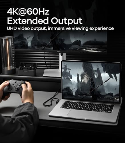 Image of Aulumu M07 240W USB-C to USB-C Carbon Fiber Cable | USB 3.1 Gen2 10Gbps | 4K@60Hz Video Output Fast Charging | For iPhone 17 /16 /15 Pro Max, NVMe SSD, Galaxy S25 /S24 /S23 Ultra, MacBook Pro -Black 6.6FT