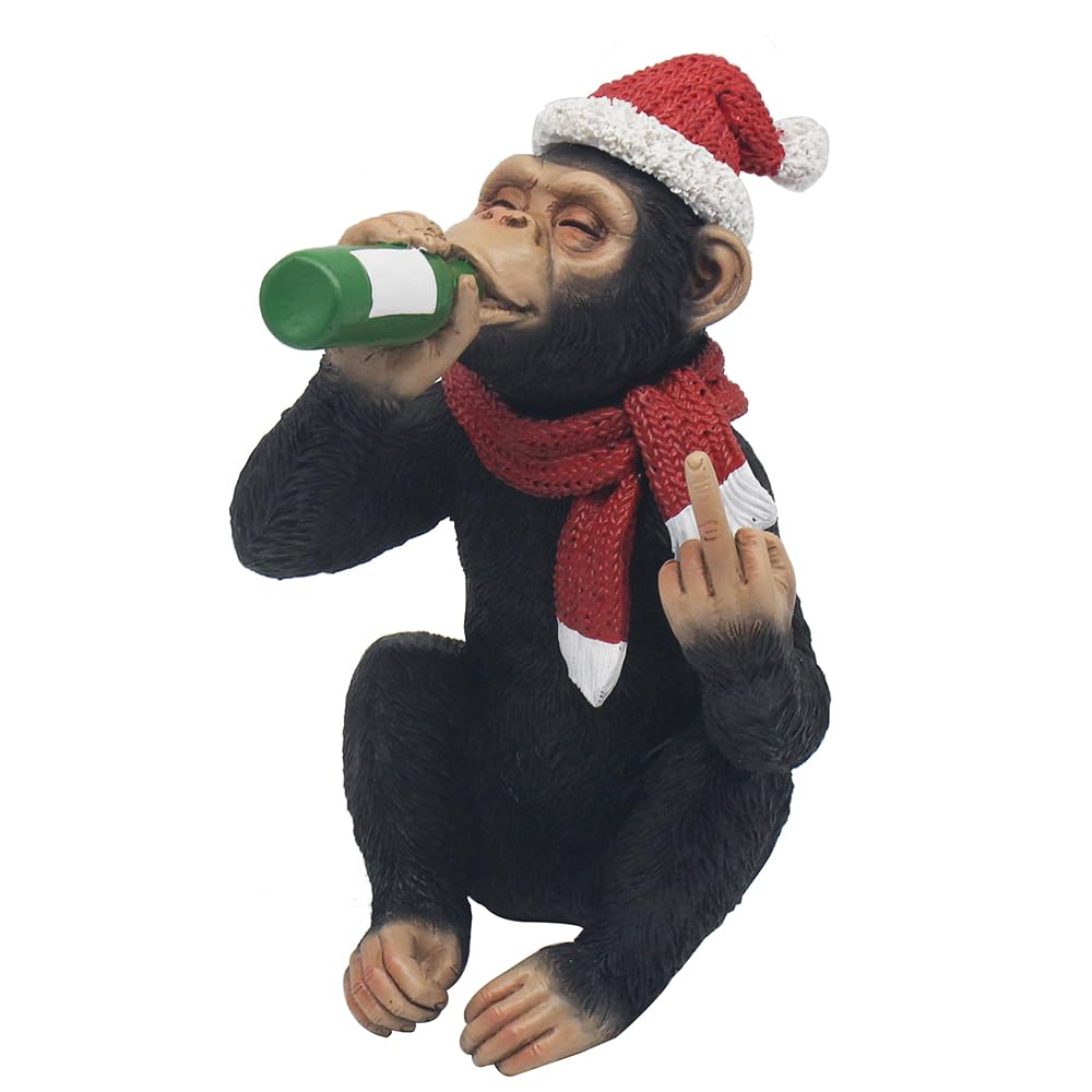 Ornements pour la maison et le bureau : le cadeau de Noël singe idéal