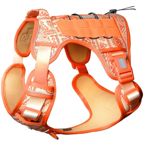 Image of AUROTH Dog Harness for Small Medium Dogs, Tactical No Pull Dog Vest