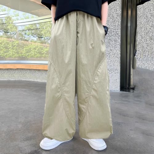 Boys Casual Pants Lightweight Stretch Waist Comfortable Everyday Trousers for Sports School Outdoor Activities2