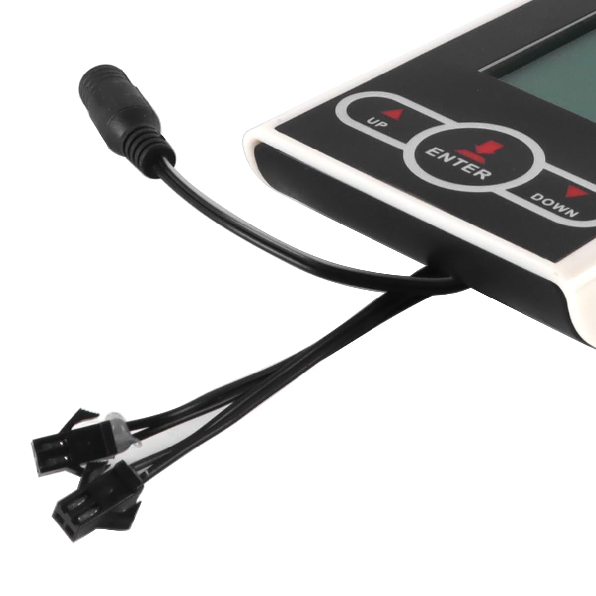 Ticha Computer da bici LCD con tachimetro e contachilometri per ciclismo indoor, attrezzatura per fitness e allenamento, con cardiofrequenzimetro, colore bianco